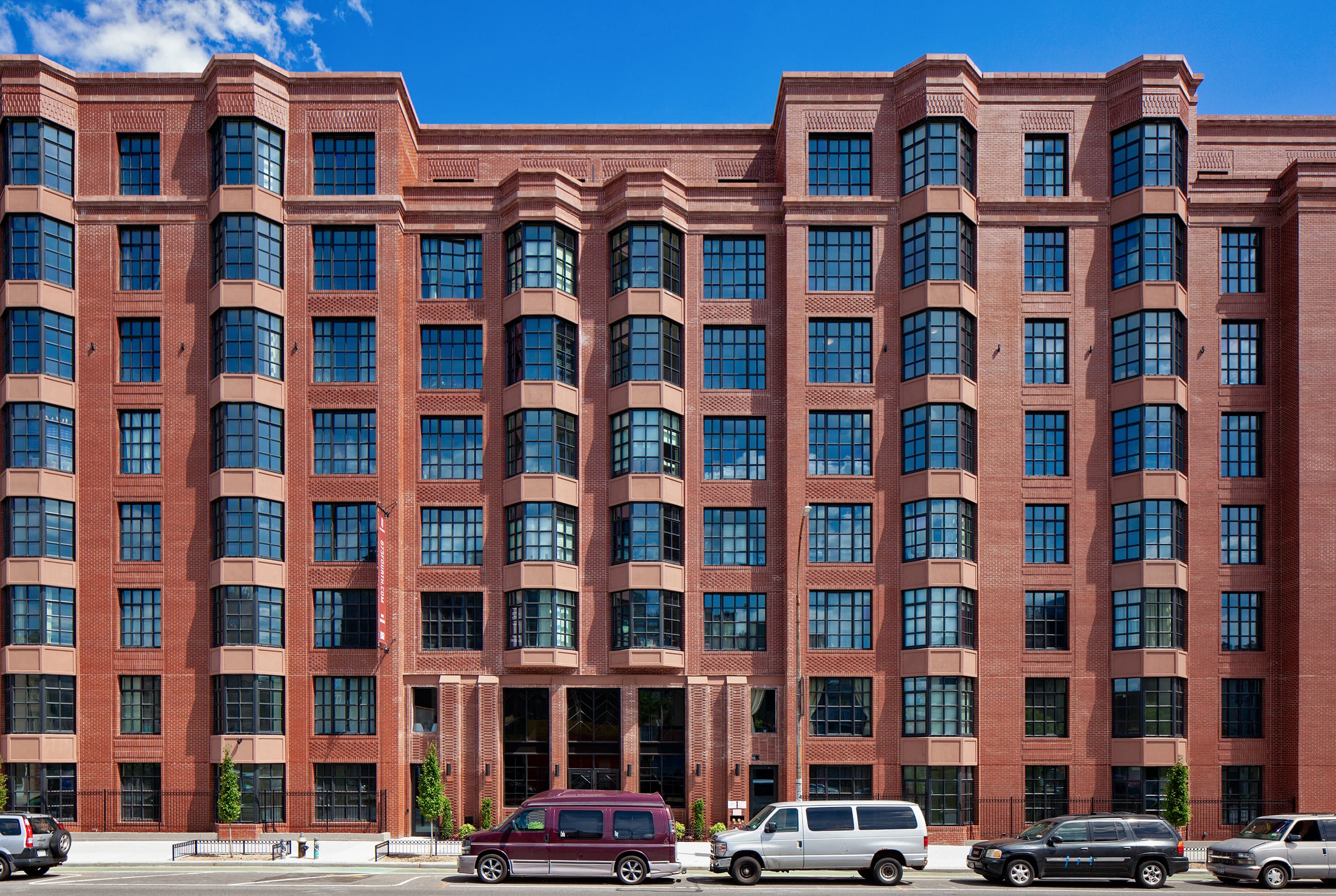 875 Fourth Avenue seen from Fourth Avenue in Greenwood Heights, Brooklyn